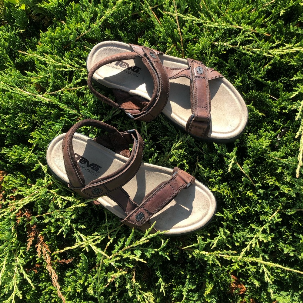 Teva waterproof leather sandals